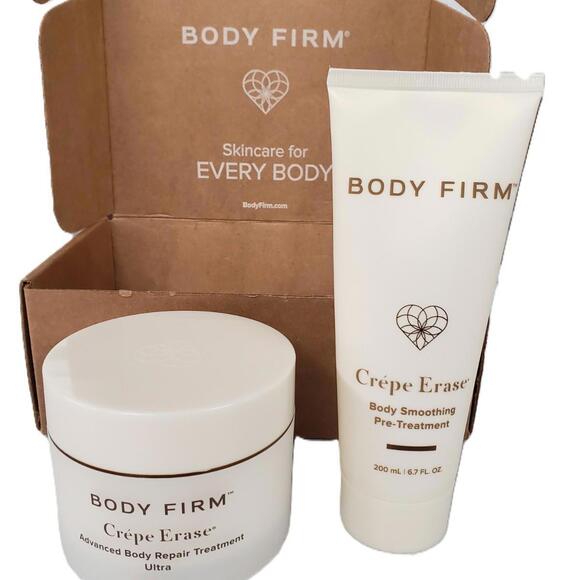 Open Box-Crepe Erase 2-Step Advanced Body Repair Ultra & Smoothing Pre-Treatment - Picture 1 of 2